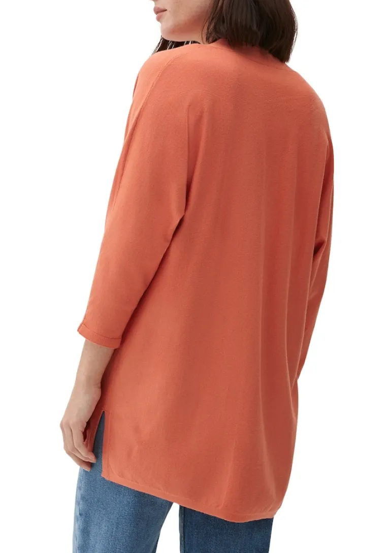 Strickjacke orange