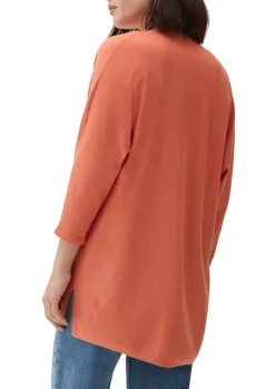 Strickjacke orange