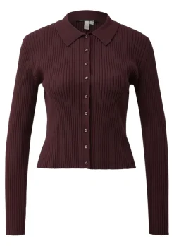 Strickjacke rot