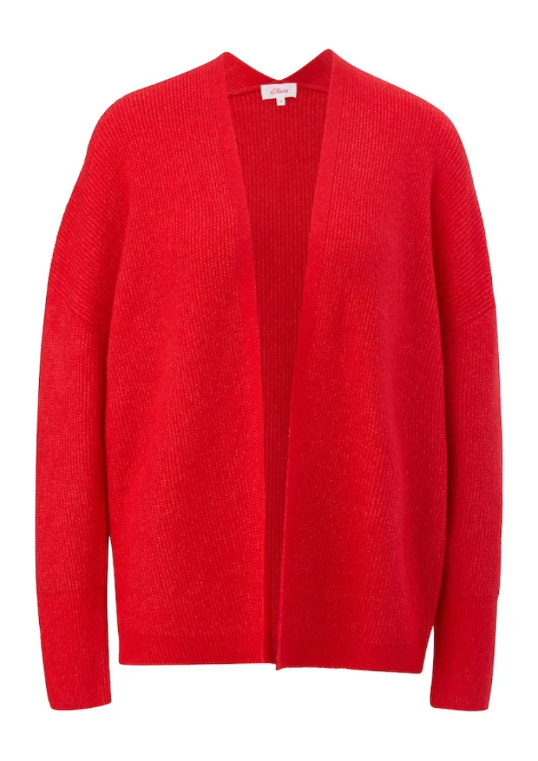 Strickjacke rot