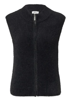 Strickjacke schwarz