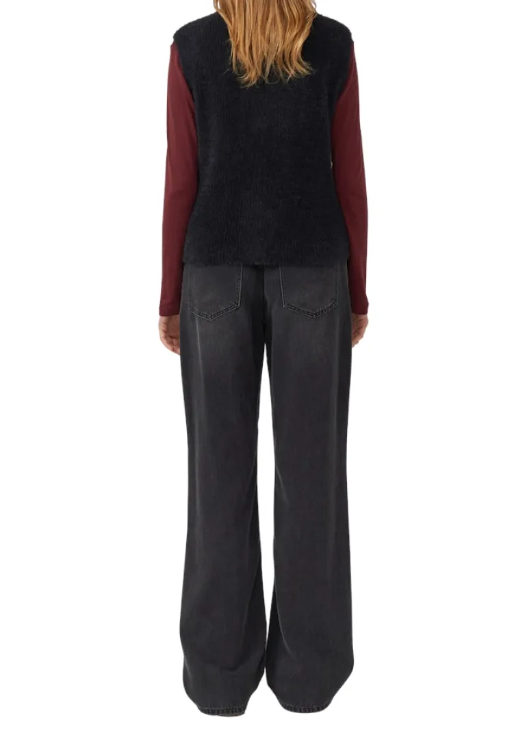 Strickjacke schwarz