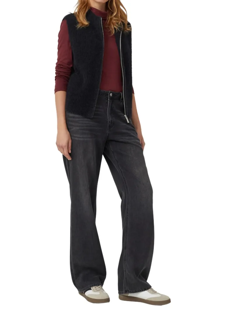 Strickjacke schwarz