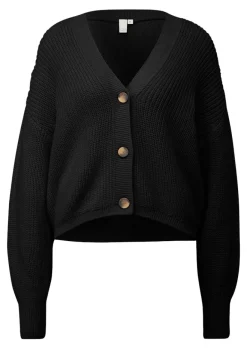 Strickjacke schwarz