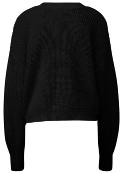 Strickjacke schwarz