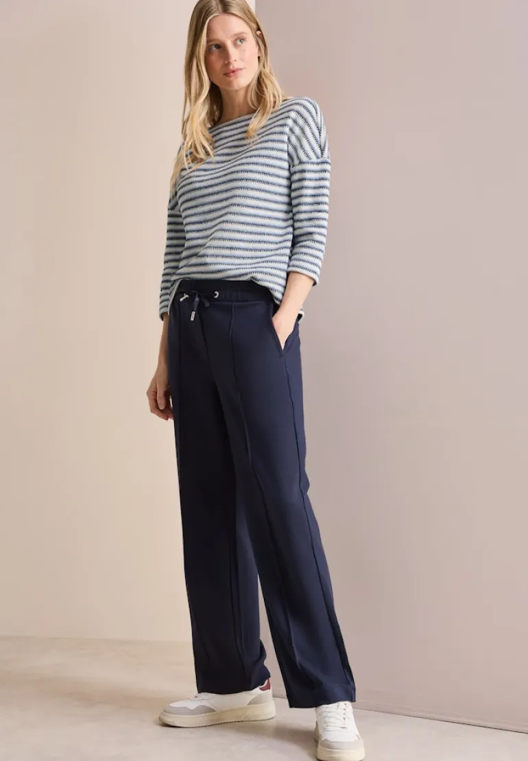Strick-Look Shirt universal blue