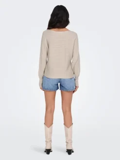 Strickpullover Adaline pumice stone