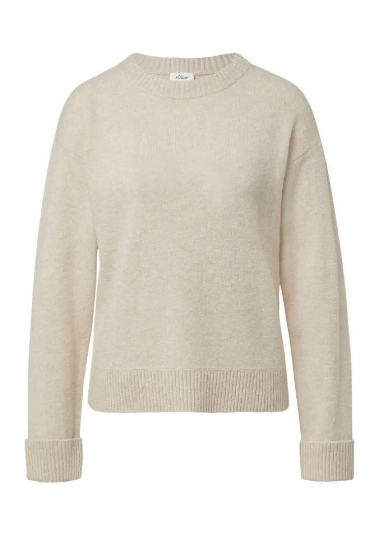 Strickpullover beige