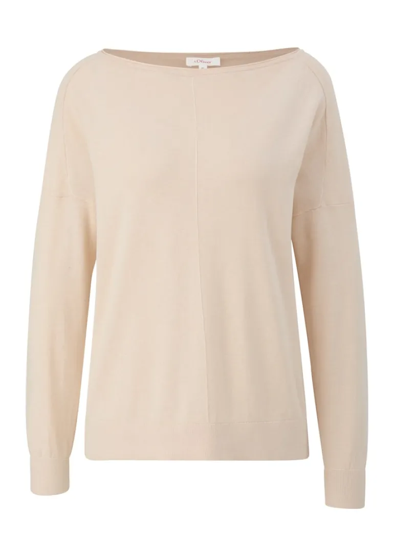 Strickpullover beige