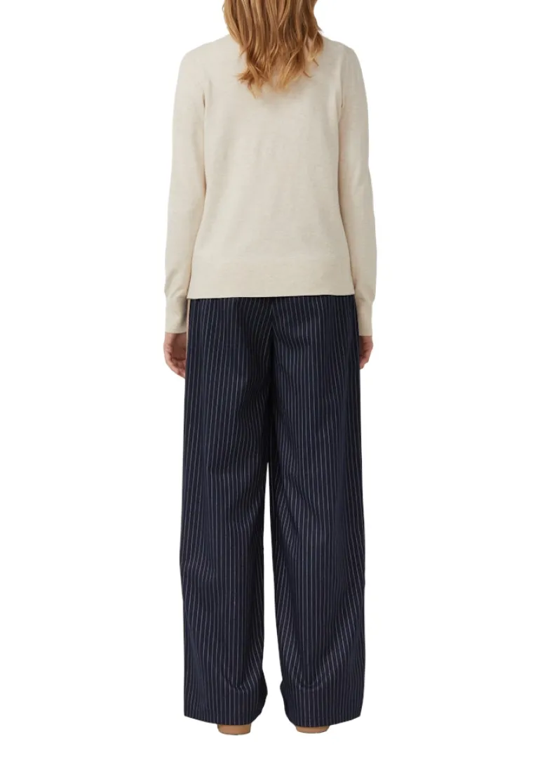 Strickpullover beige