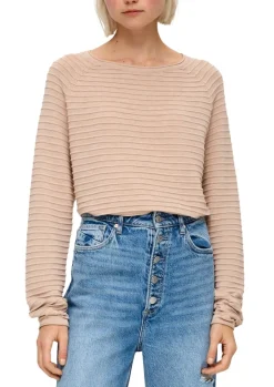 Strickpullover beige