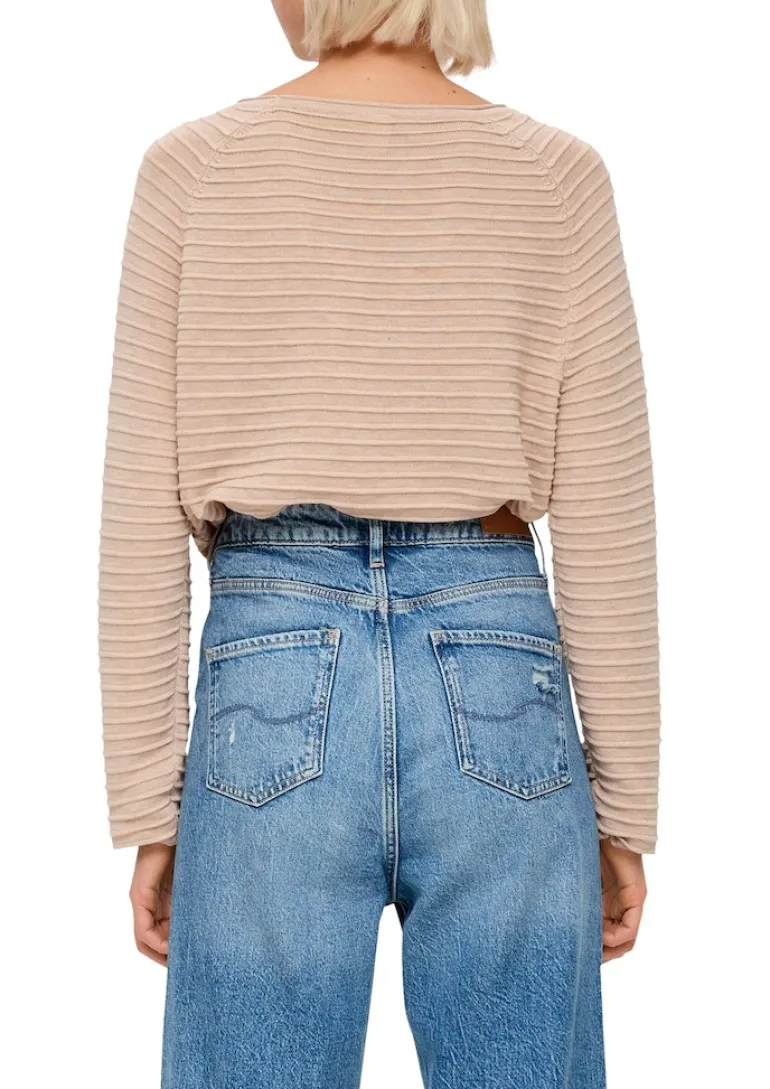 Strickpullover beige