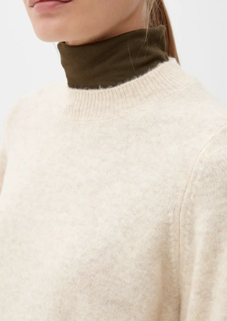 Strickpullover beige
