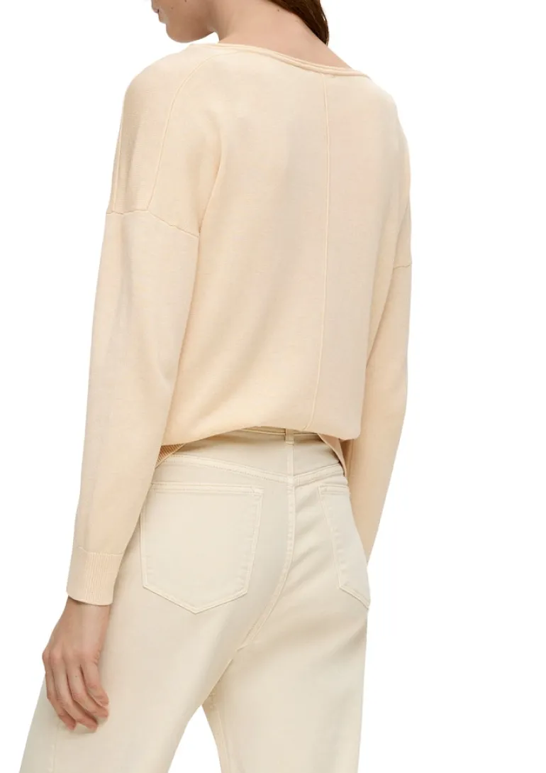 Strickpullover beige