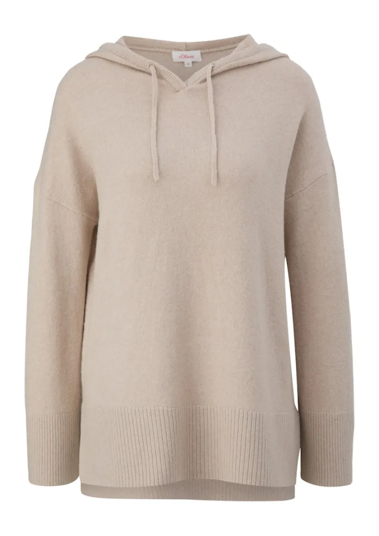 Strickpullover beige