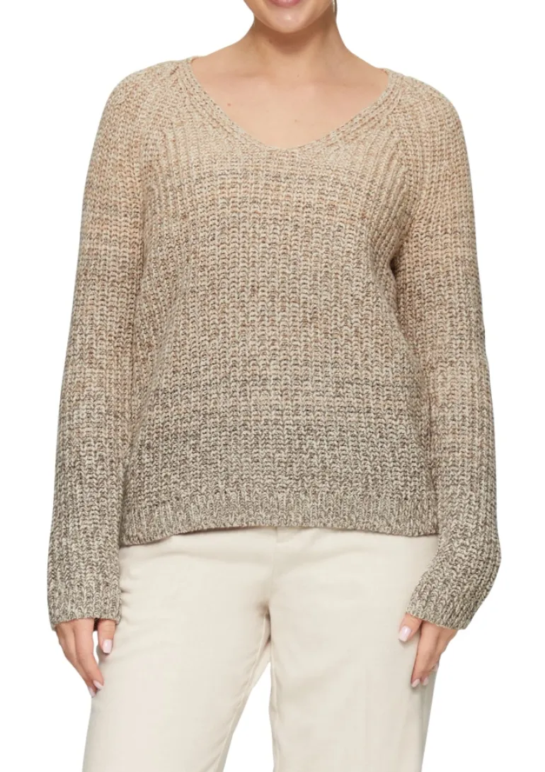 Strickpullover beige