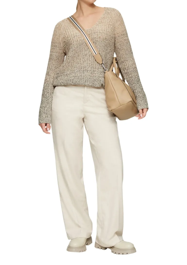 Strickpullover beige