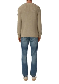 Strickpullover beige