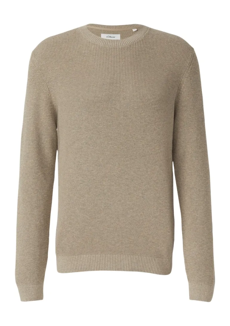 Strickpullover beige