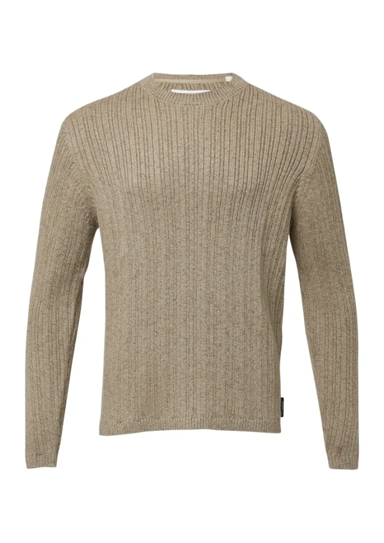 Strickpullover beige
