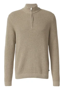 Strickpullover beige1