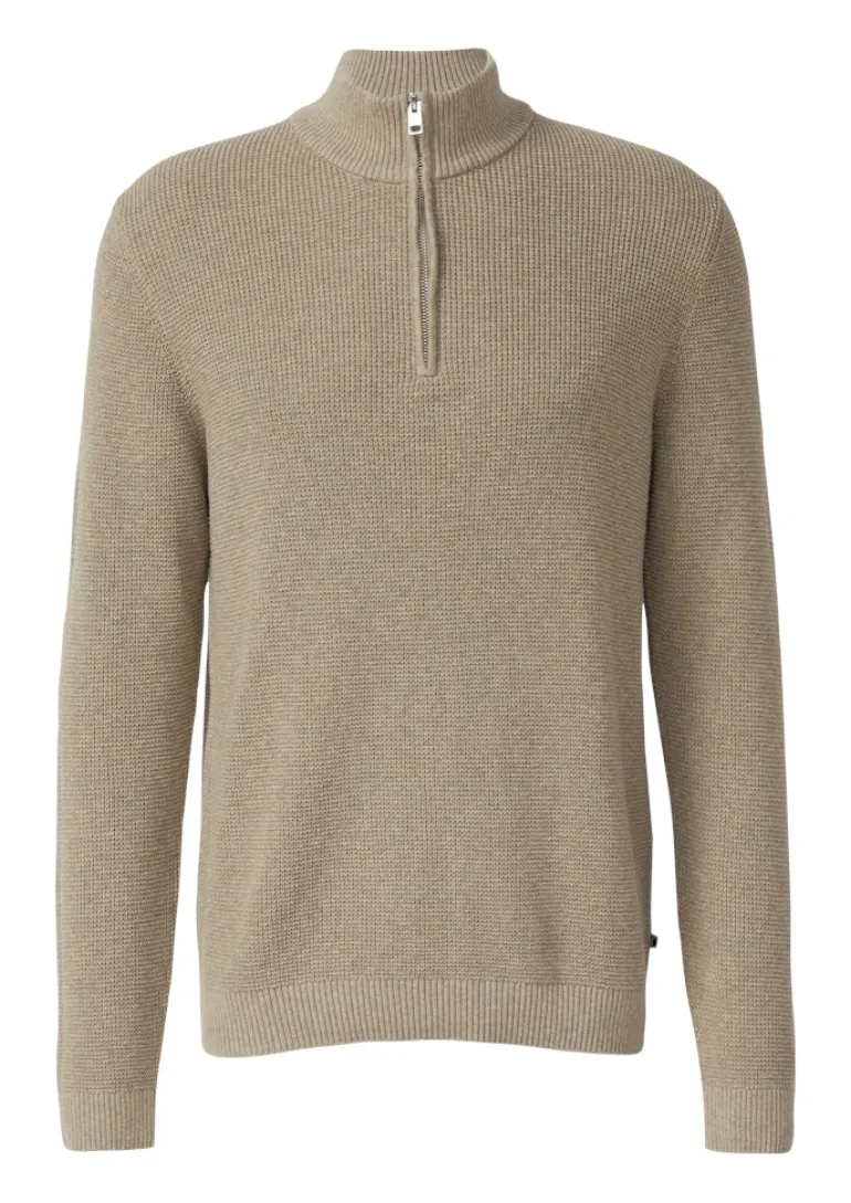 Strickpullover beige1