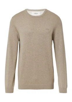 Strickpullover beige
