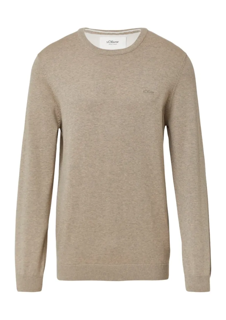 Strickpullover beige