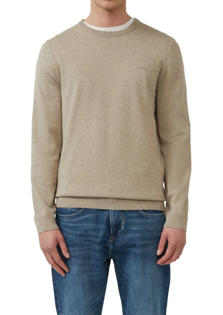Strickpullover beige