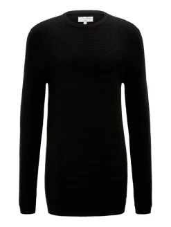 Strickpullover black