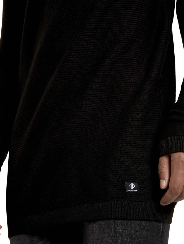Strickpullover black