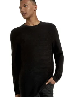 Strickpullover black