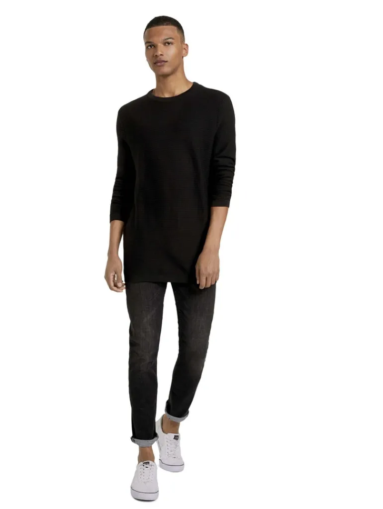 Strickpullover black