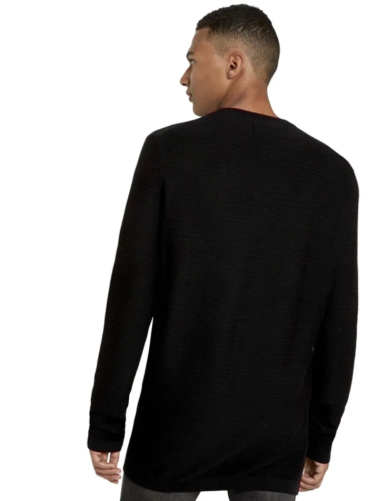 Strickpullover black