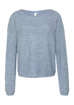 Strickpullover blau
