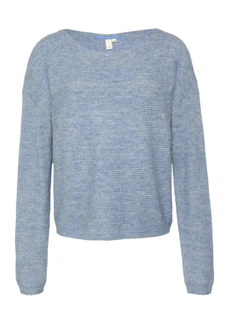 Strickpullover blau