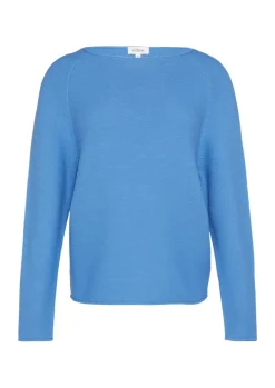 Strickpullover blau2