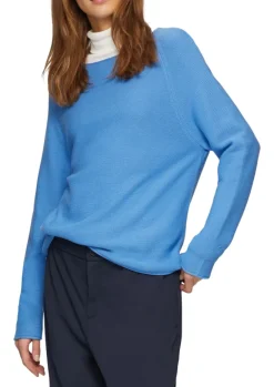 Strickpullover blau2
