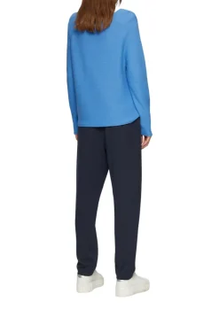Strickpullover blau2