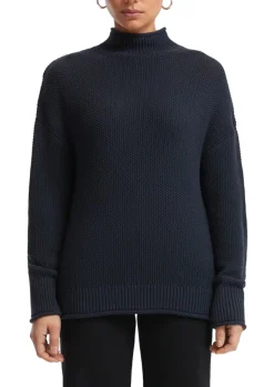 Strickpullover blau