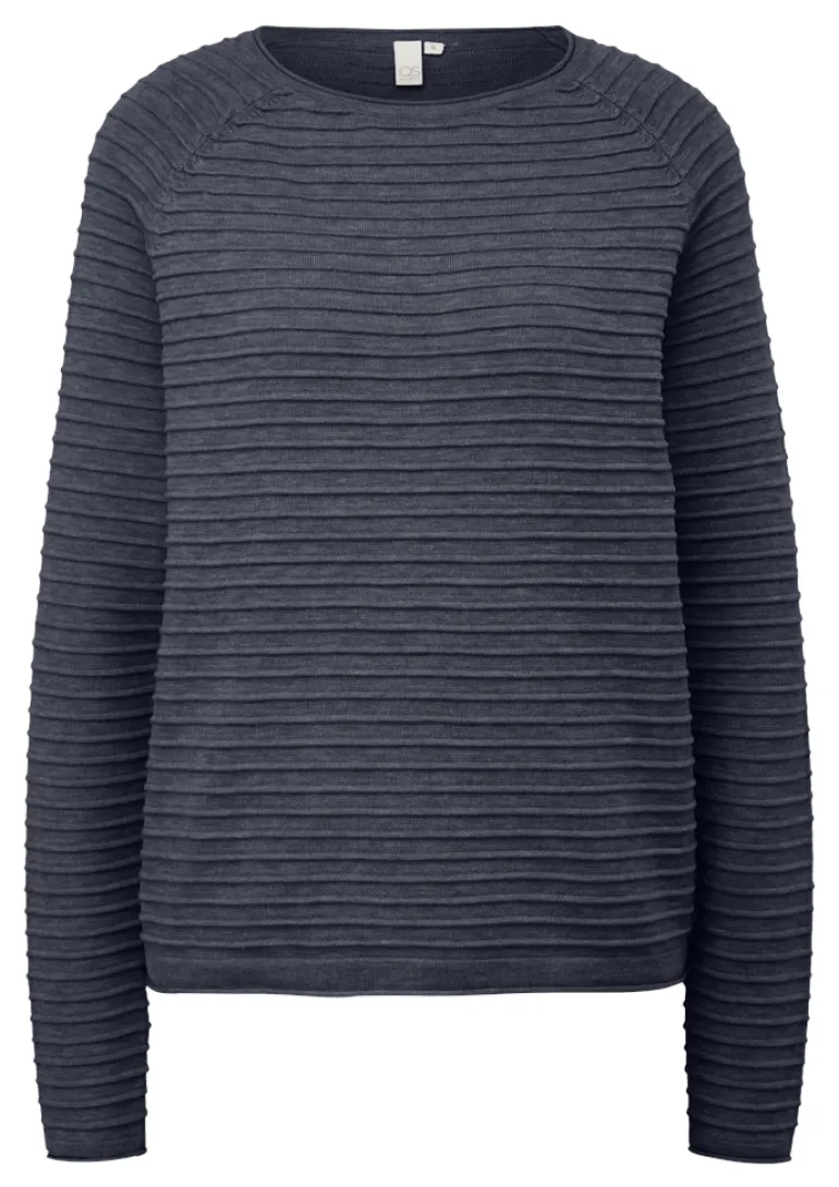 Strickpullover blau