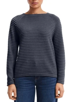 Strickpullover blau