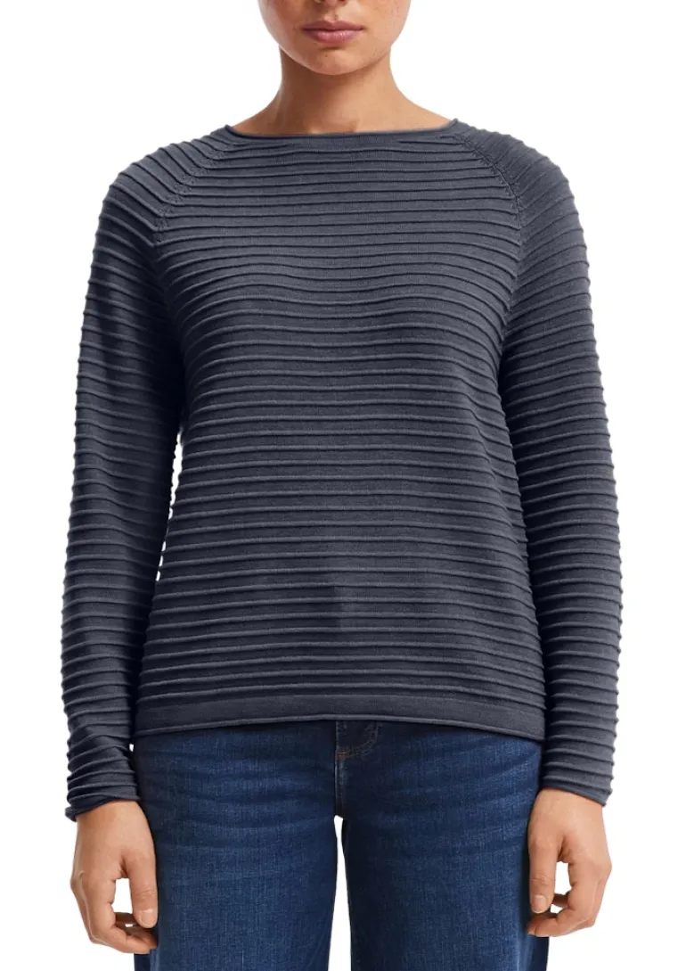 Strickpullover blau