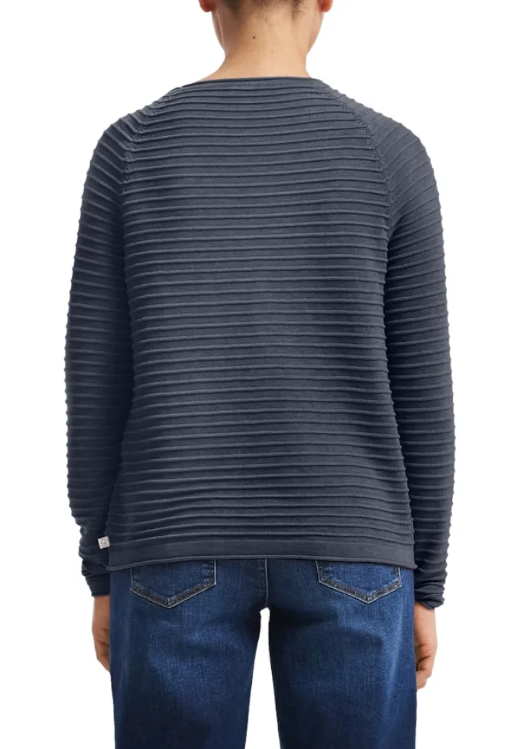 Strickpullover blau