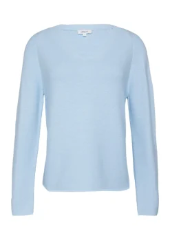 Strickpullover blau