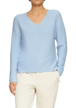 Strickpullover blau