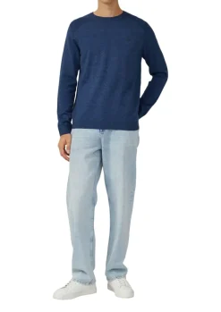 Strickpullover blau