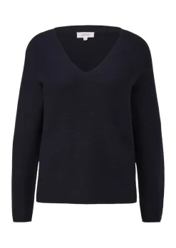 Strickpullover blau2