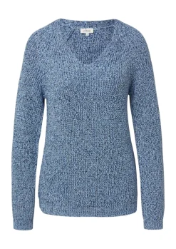 Strickpullover blau