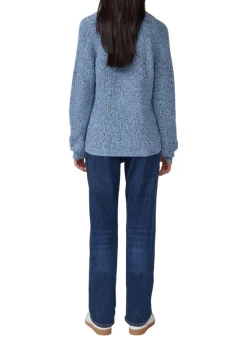 Strickpullover blau